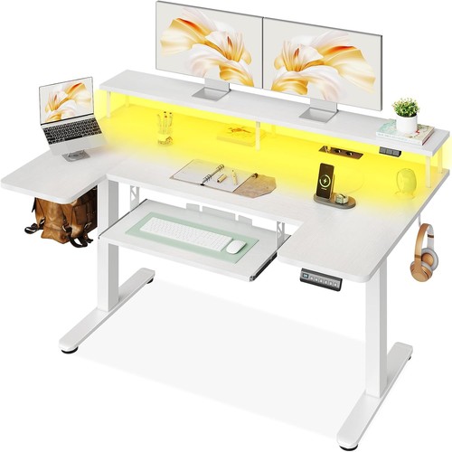 Elektrischer schreibtisch mit - elektrischer,