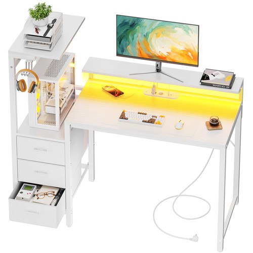 Schreibtisch mit led - schreibtisch,
